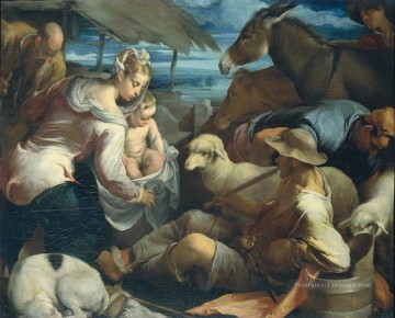  adorazione tableaux - ADORAZIONE DEI PASTORI berger Jacopo Bassano dal Ponte
